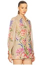 view 3 of 5 Aster Blouse in Olive Botanic