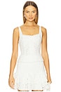 view 1 of 4 Nereus Top in White Sealace