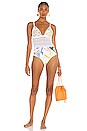 view 1 of 3 Alice One Piece in White Print
