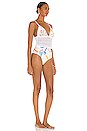 view 2 of 3 Alice One Piece in White Print