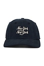 view 1 of 2 New York New York Script Cap in Navy