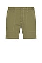 view 1 of 5 Bedford Cord Camp Pocket Shorts in Olive