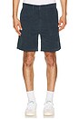 view 1 of 4 Cord Camp Shorts in Navy