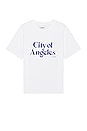 view 1 of 3 City Of Angeles Tee in White