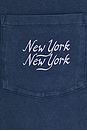 view 3 of 4 Organic NY Script Tee in Navy