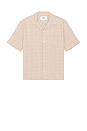 view 1 of 4 Rainbow Weave Short Sleeve Shirt in Pink