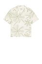 view 4 of 5 Linen Applique Short Sleeve Shirt in Natural