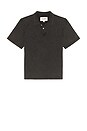view 4 of 4 Pique Polo in Black