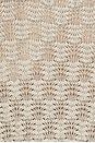 view 5 of 5 Cable Lace Polo in Natural