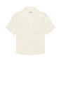 view 4 of 4 Double Cloth Short Sleeve Shirt in Natural
