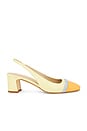 view 1 of 5 Keiona Slingback Heel in Yellow