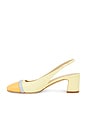 view 5 of 5 Keiona Slingback Heel in Yellow