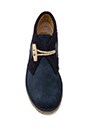 view 3 of 5 x Gloverall Desert Duffle en Navy Gloverall/Navy Suede in Navy Gloverall & Navy Suede