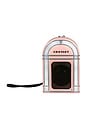 view 2 of 8 Mini Jukebox Portable Bluetooth Speaker in Pink