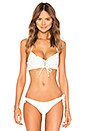 view 1 of 4 TOP BIKINI CON AROS SWEET ROSE in White