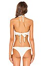 view 3 of 4 TOP BIKINI CON AROS SWEET ROSE in White