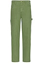 view 3 of 6 Carpenter Pant in Olive