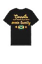 view 1 of 5 Roots Family T-shirt in Black