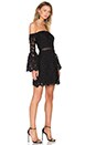 view 2 of 4 Wild Flower Lace Mini Dress in Black