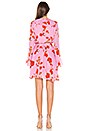 view 3 of 3 Malibu Ruffle Mini Dress in Pink Poppy