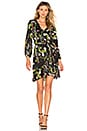 view 1 of 3 Malibu Wrap Dress in Night Garden