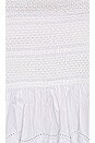 view 5 of 5 Lily Smocked Top in White