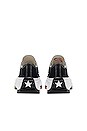 view 3 of 6 SNEAKERS RUN STAR in Black, White, & Gum