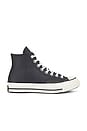 view 1 of 6 Chuck 70 Heritage Color Leather in Dark Matter, Shadow Purple, & White