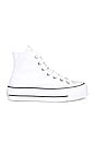 view 1 of 6 Chuck Taylor All Star Lift Hi in White & Black