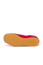 view 7 of 7 X Golf Le Fleur 1908 Coach Jogger Sneaker in High Risk Red, Salsa, & Tan