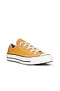 view 2 of 6 Chuck 70 Canvas Low Tops in Sunflower, Black, & Egret