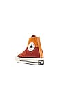 view 3 of 6 Chuck 70 Colorblocked in Monarch, Rugged Orange, & Egret