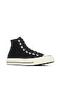 view 2 of 7 Chuck 70 Suede in Black & Egret
