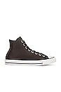 view 1 of 6 Chuck Taylor All Star Tumbled Leather in Velvet Brown & White