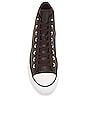 view 4 of 6 Chuck Taylor All Star Tumbled Leather in Velvet Brown & White