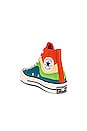 view 3 of 6 SNEAKERS HAUTES CHUCK 70 NATIONAL PARKS in Bright Poppy, Citron Pulse & Bold Wasabi