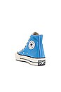 view 3 of 6 Chuck 70 Hi in University Blue in University Blue, Egret, & Black