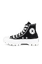 view 5 of 6 Chuck Taylor All Star Lugged Hi in Black in Black & White