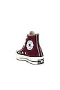 view 3 of 6 SNEAKERS HAUTES CHUCK 70 HI in Deep Bordeaux, Egret, & Black