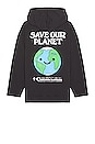 view 1 of 4 Protect Nature Hoodie in Black