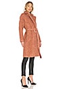 view 3 of 4 Belted Coat in Bois De Rose