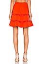 view 3 of 4 Flowy Mini Skirt in Sanguine