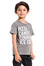 view 2 of 4 CAMISETA PIZZA.CANDY.COOKIES.ICE CREAM. in Streaky Grey
