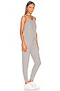 view 2 of 4 COMBINAISON RIB LOW BACK TANK in Heather Grey