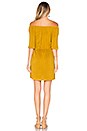view 3 of 3 Cool Jersey Off Shoulder Dress in Marigold