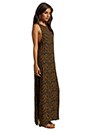 view 2 of 3 Brocade Maxi Dress in Brocade Georgette