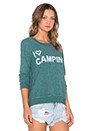 view 2 of 3 I Heart Camping Pullover in Camp