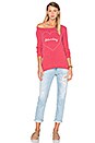 view 4 of 4 Saturday Love Sweater in Cardinal