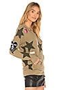 view 2 of 4 SUDADERA STAR PATCH in Earth