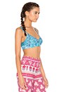 view 2 of 4 BRASSIÈRE in Blue Mandala